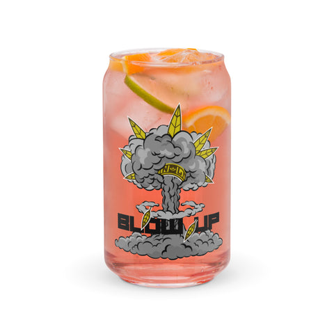Blow Up Can-shaped glass