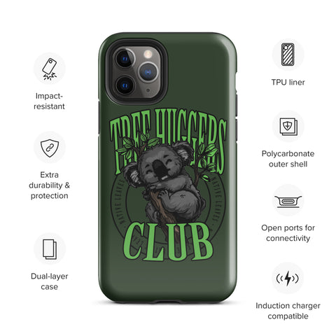 THC Koala green Tough Case for iPhone®
